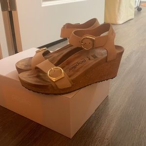 Birkenstock Papillio Soley Ring Buckle gently worn sealer on footbed